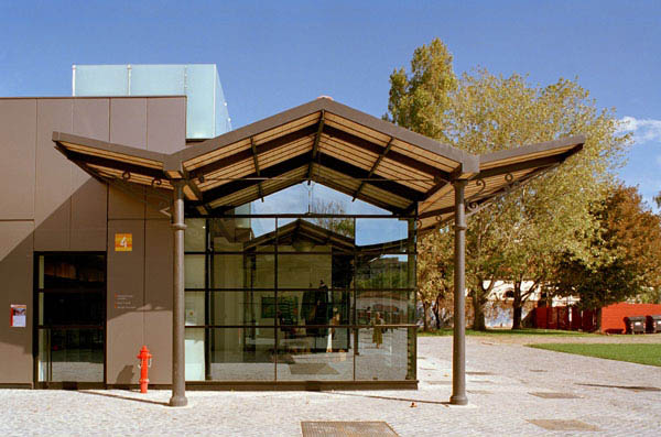 CAE — progetto Cupelloni, struttura ferro e vetro