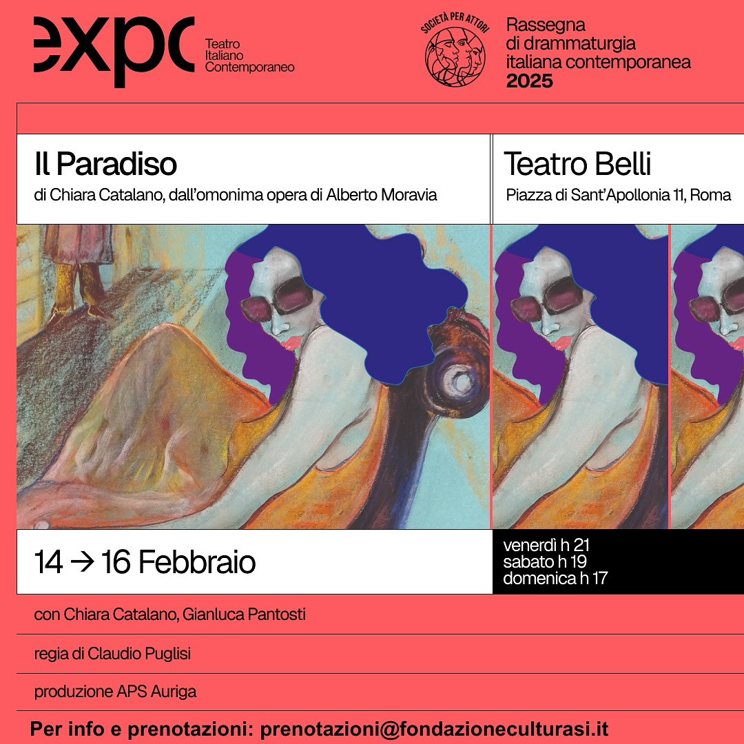 Locandina Il Paradiso – Teatro Belli